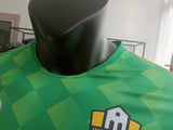 Sublimation custom LOGO Polyester Soccer uniform and Football suit
