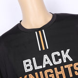 Custom Logo high quality polyester and cotton Leisure men Long Sleeve t shirt