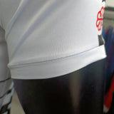 Professional customized the high quality fashion sublimation gym t-shirt girl