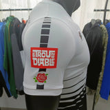 Professional customized the high quality fashion sublimation gym t-shirt girl